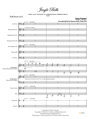 Jingle Bells [Chicago] (full score & set of parts)