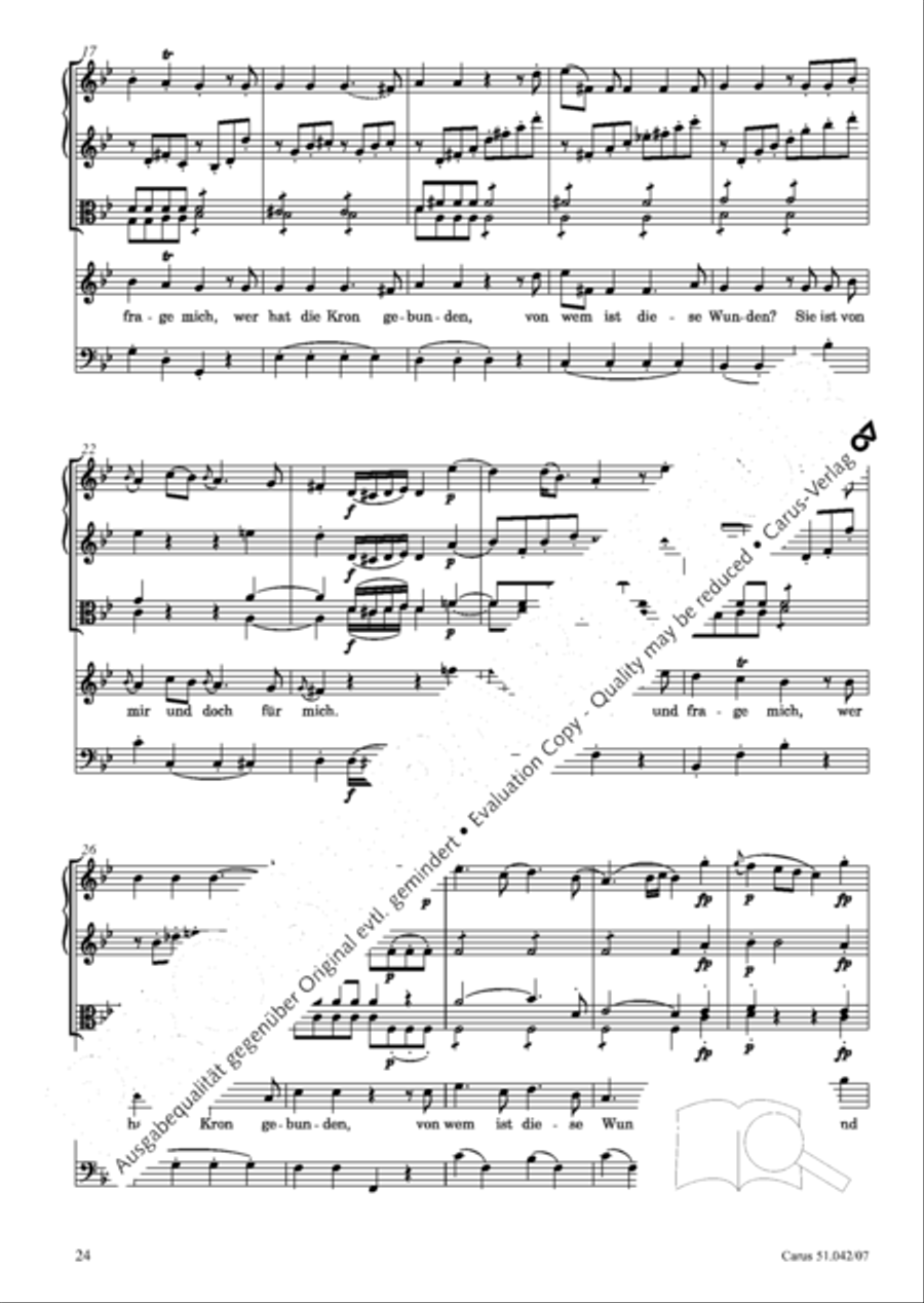 Grabmusik 4-Part scores gallery preview page 25