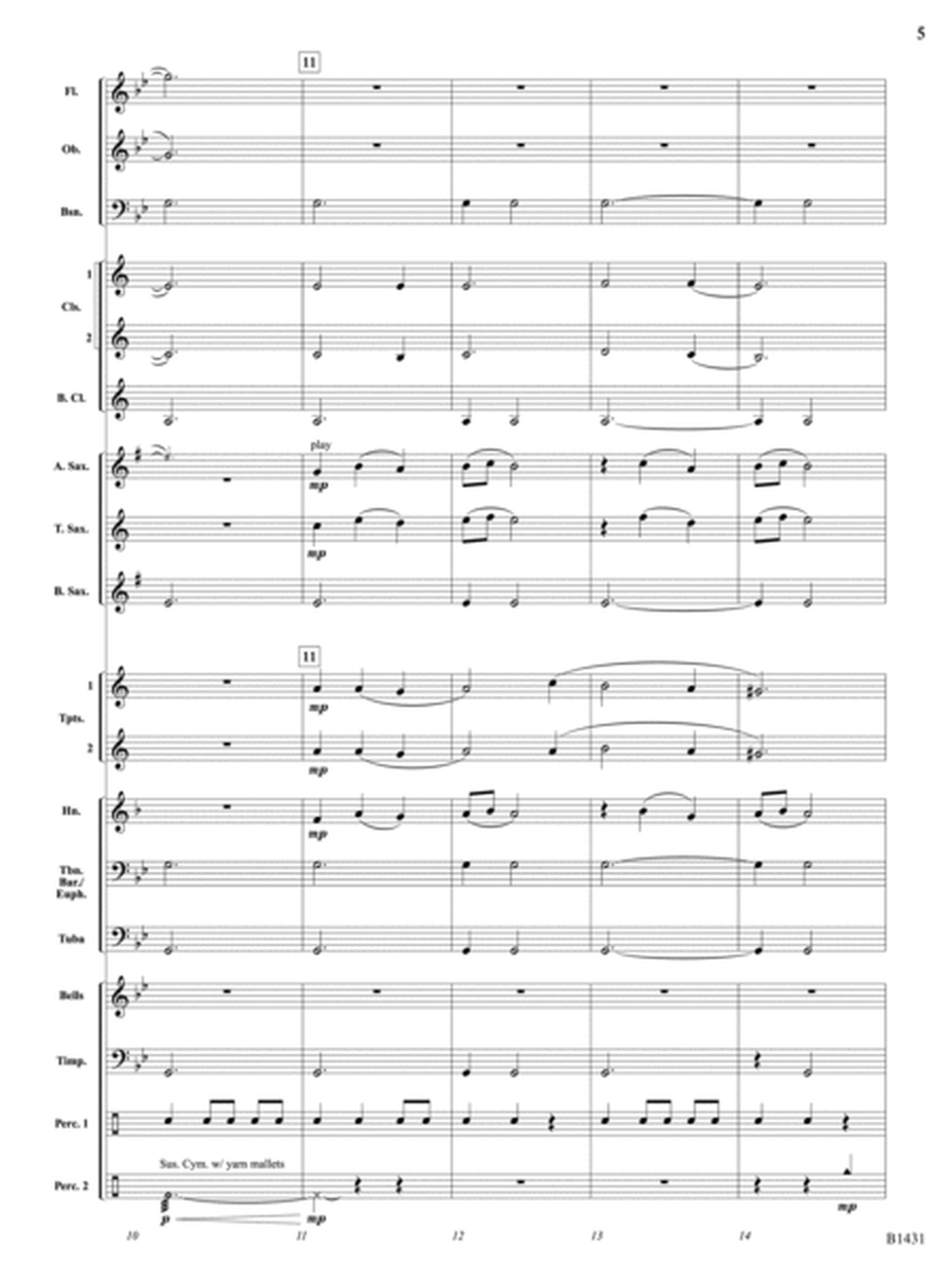 Fantasy on an Old English Melody: Score
