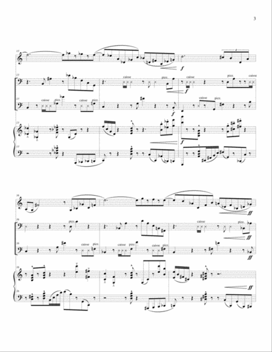 Quartet Small Ensemble scores gallery preview page 5