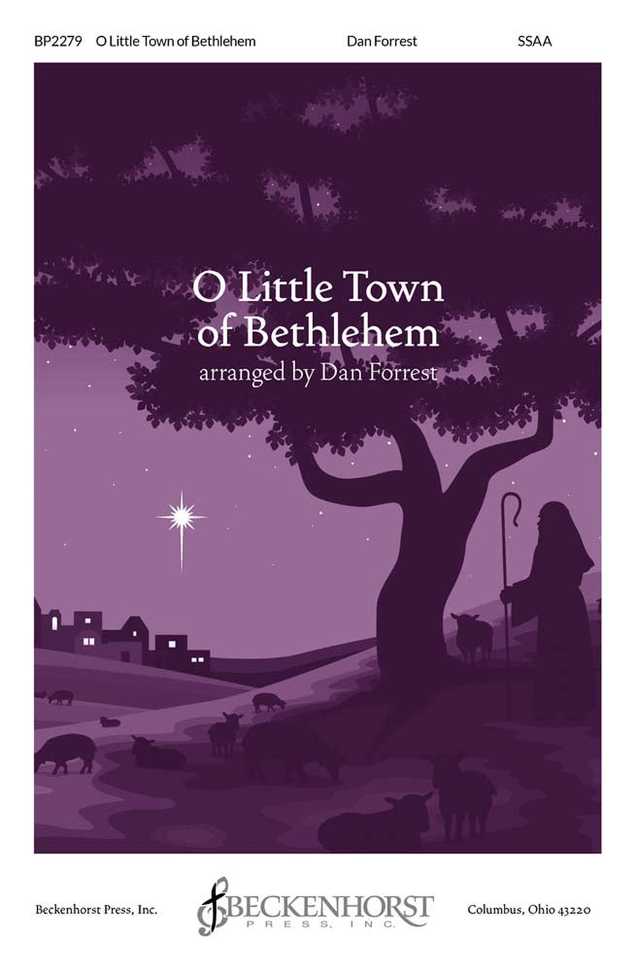 Book cover for O Little Town Of Bethlehem