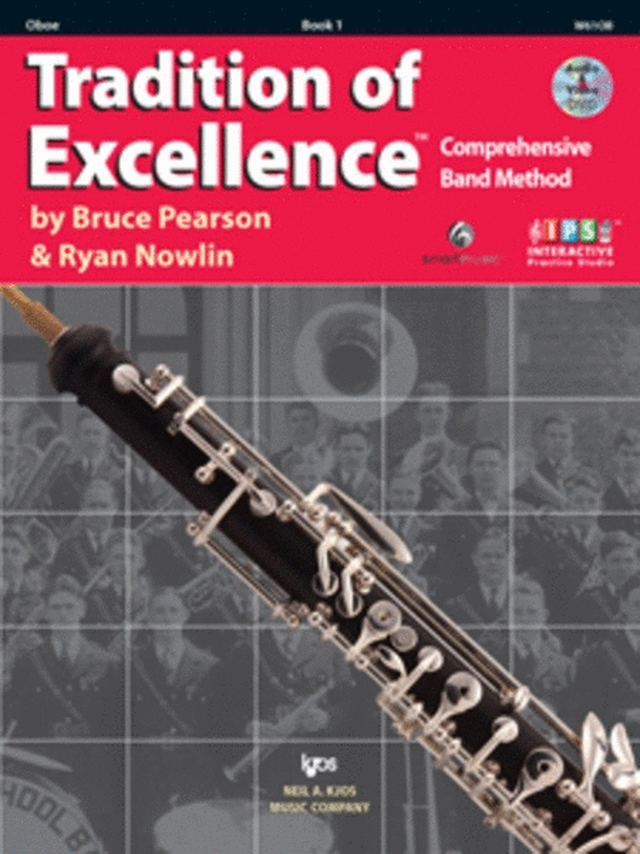 Tradition Of Excellence Book 1 Oboe Book/Dvd
