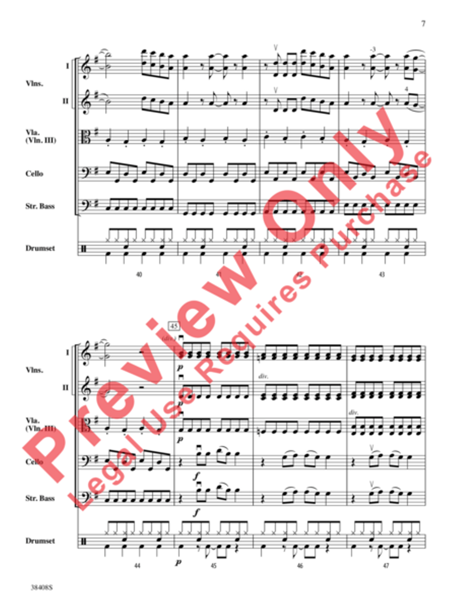 Firework String Orchestra scores gallery preview page 8