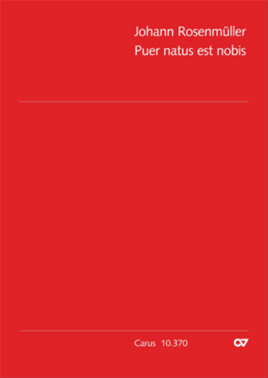 Puer natus est nobis 4-Part scores gallery preview page 1