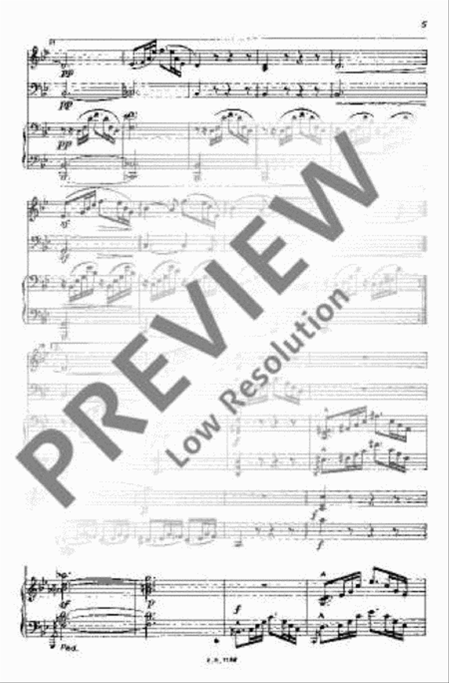 Piano Trio G minor Piano Trio scores gallery preview page 8