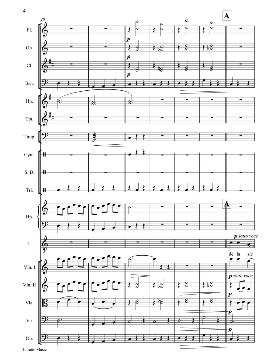 Cielito Lindo Full Orchestra scores gallery preview page 4