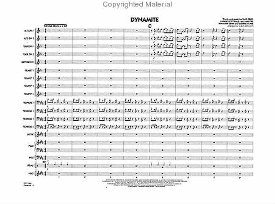 Dynamite Jazz Ensemble scores gallery preview page 2