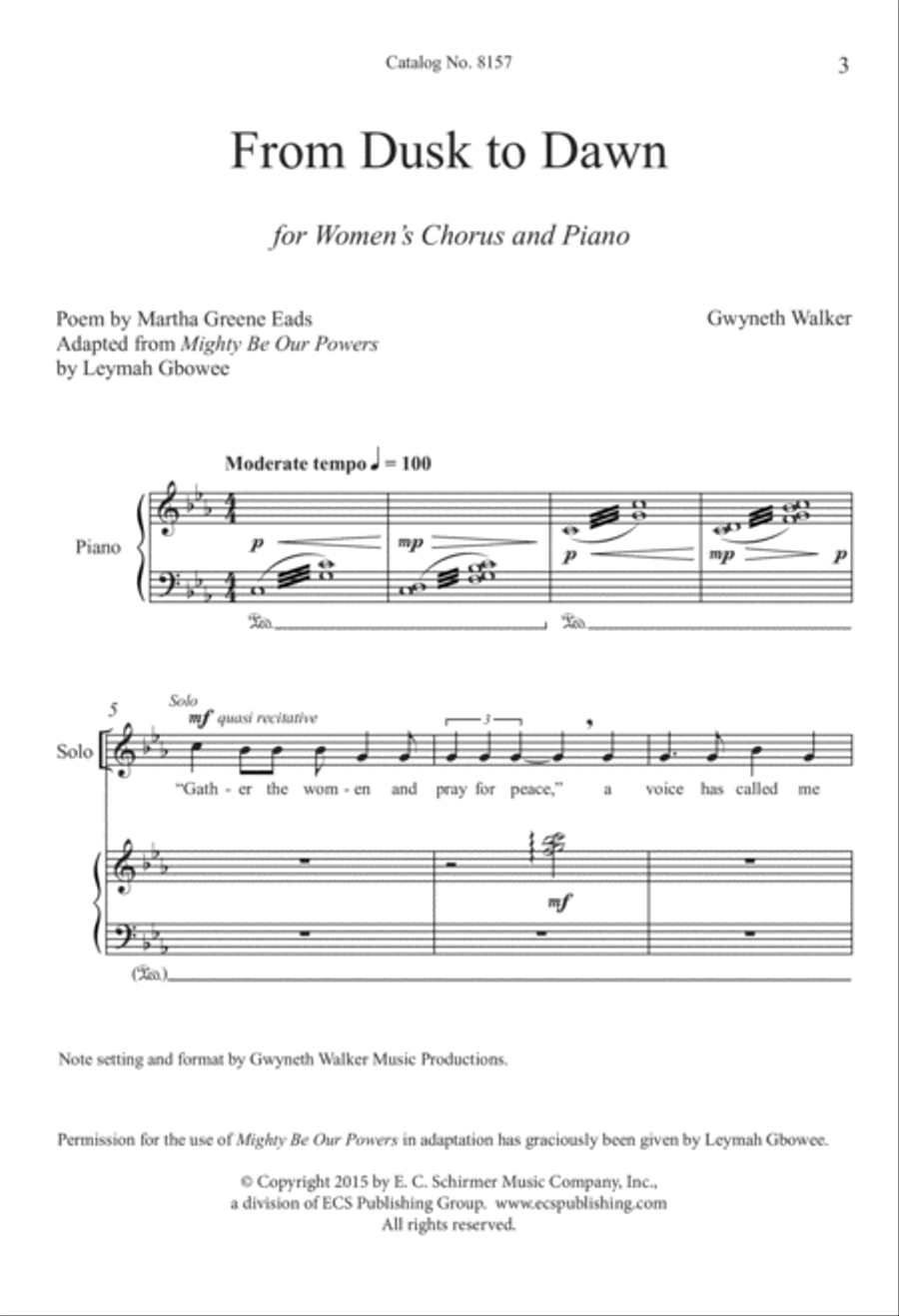 From Dusk to Dawn From Dusk to Dawn SSA scores gallery preview page 3