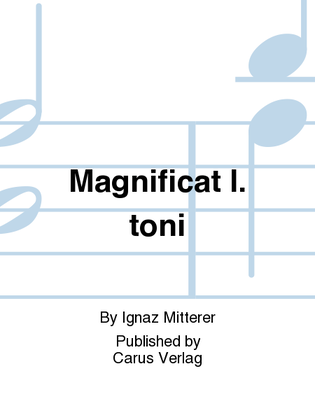 Magnificat I. toni