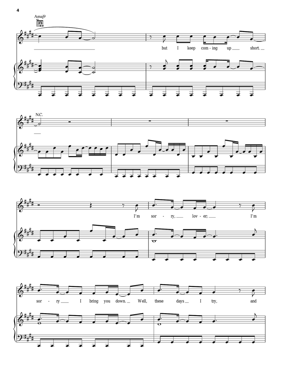 Amsterdam Amsterdam Piano, Vocal, Guitar scores gallery preview page 4