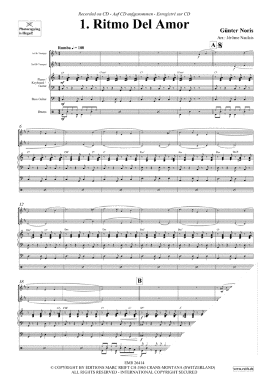 Let's Dance Volume 5 Let's Dance Volume 5 Trumpet Duet scores gallery preview page 3