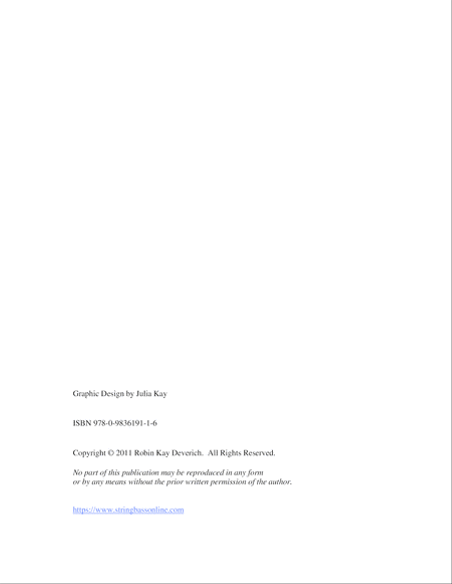 Bass String Sampler Sheet Music Double Bass scores gallery preview page 4