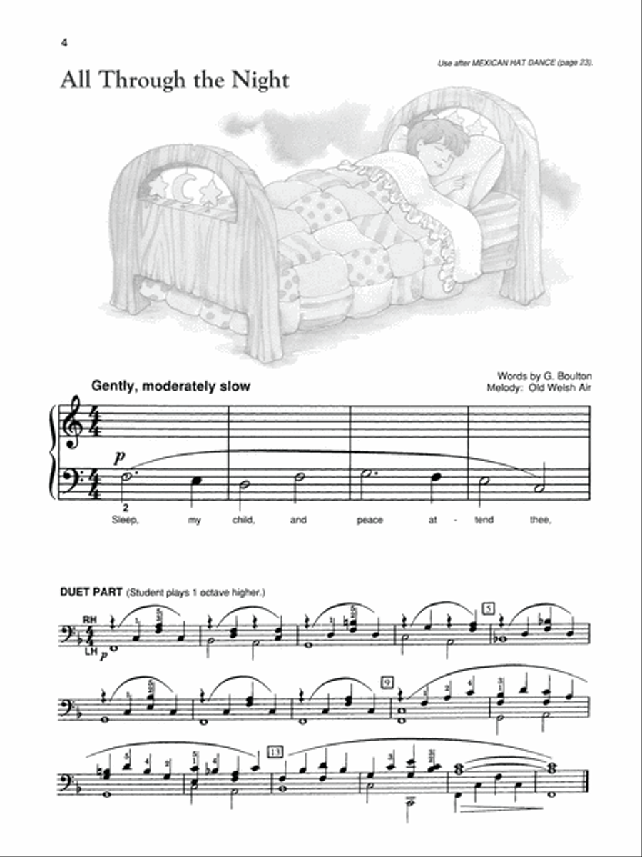 Alfred's Basic Piano Library Hymn Book Complete Voice Solo scores gallery preview page 7