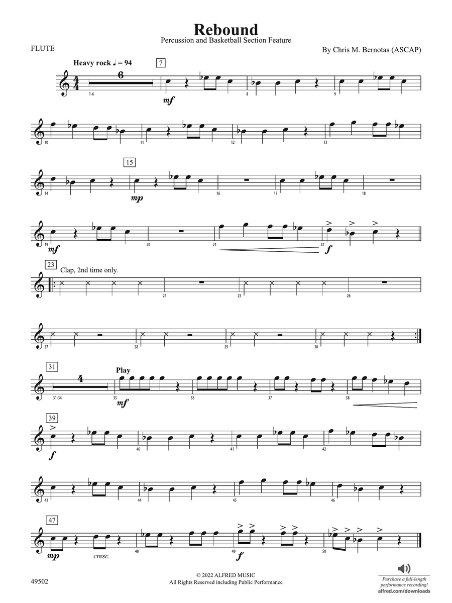 Rebound: Flute