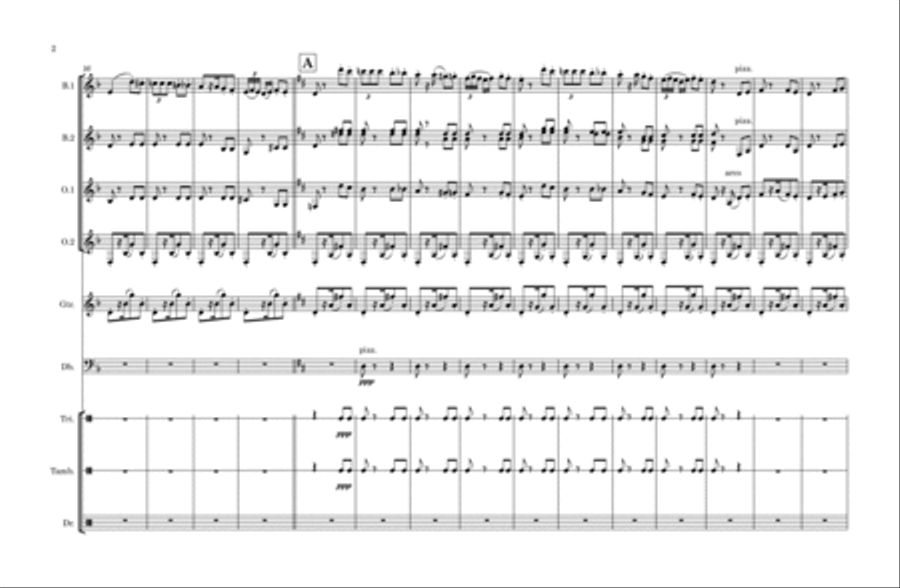 Carmen Suite No. 2 - Habanera for Rondalla Large Ensemble scores gallery preview page 2