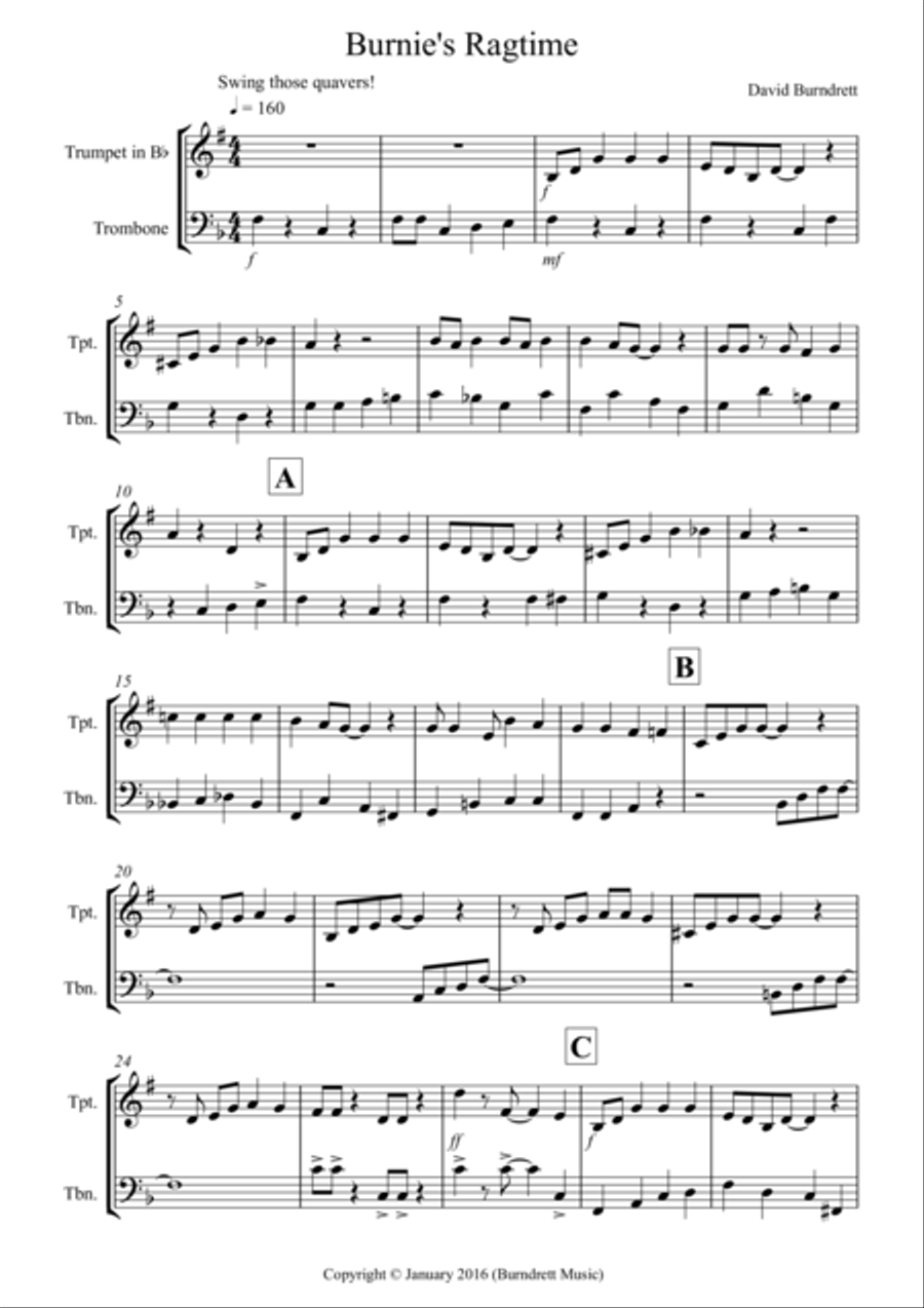 Trombone duo hot sale