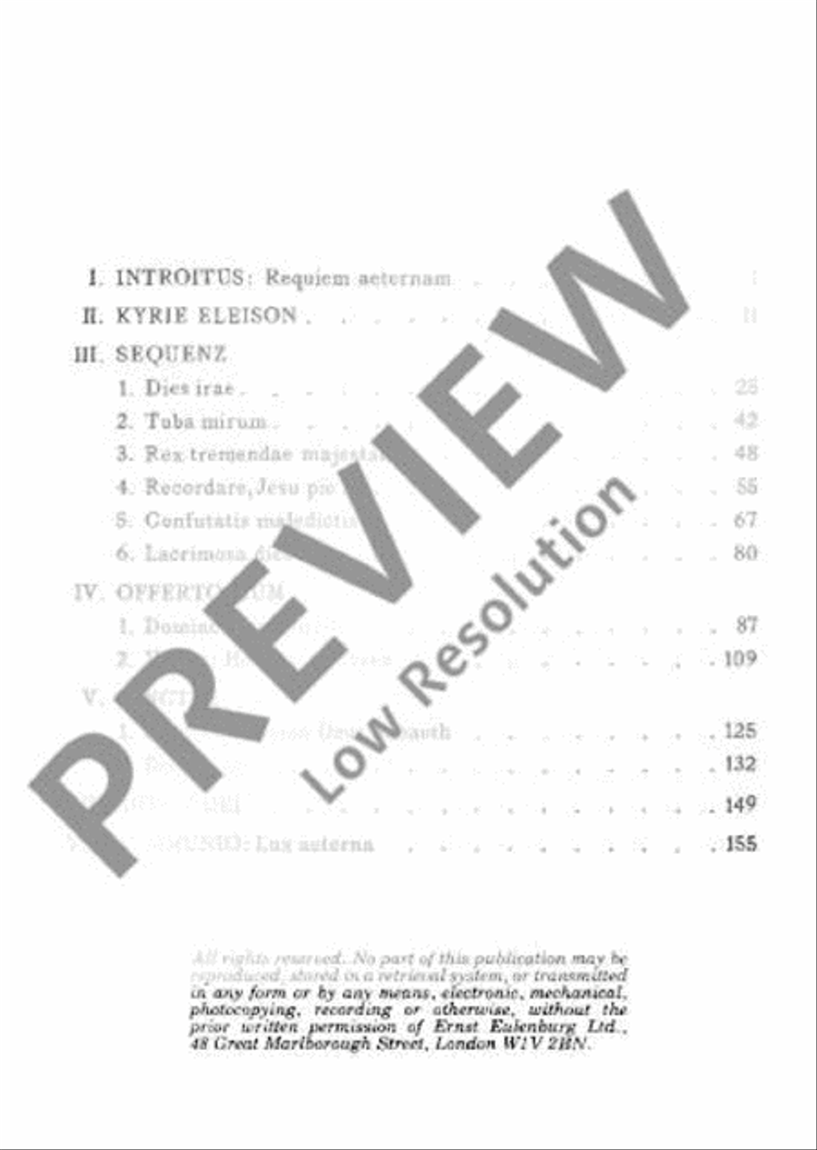 Requiem Choir scores gallery preview page 3
