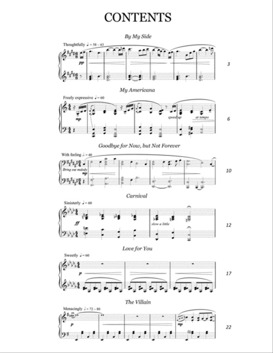 Justin Levitt Piano Solos - By My Side (Vol. II) Piano Solo scores gallery preview page 4