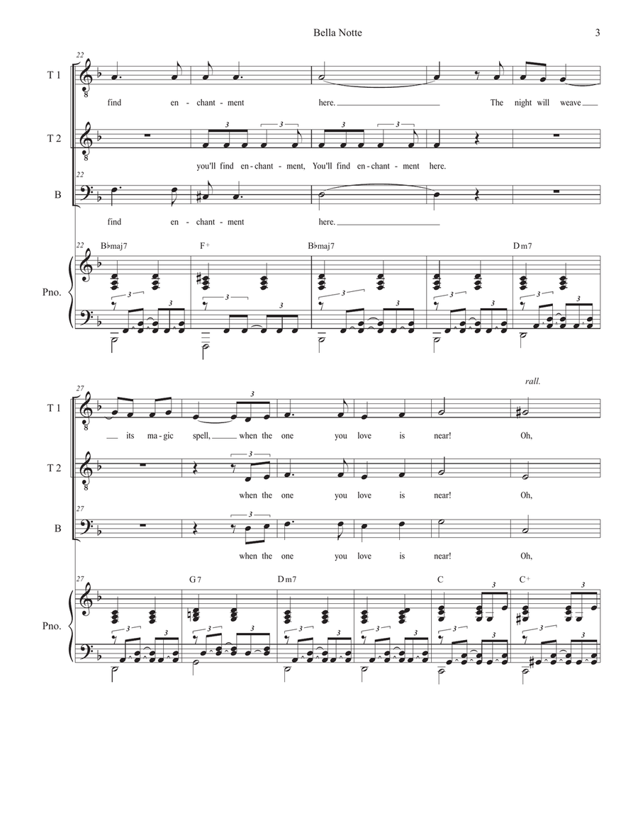 Bella Notte TTB scores gallery preview page 3