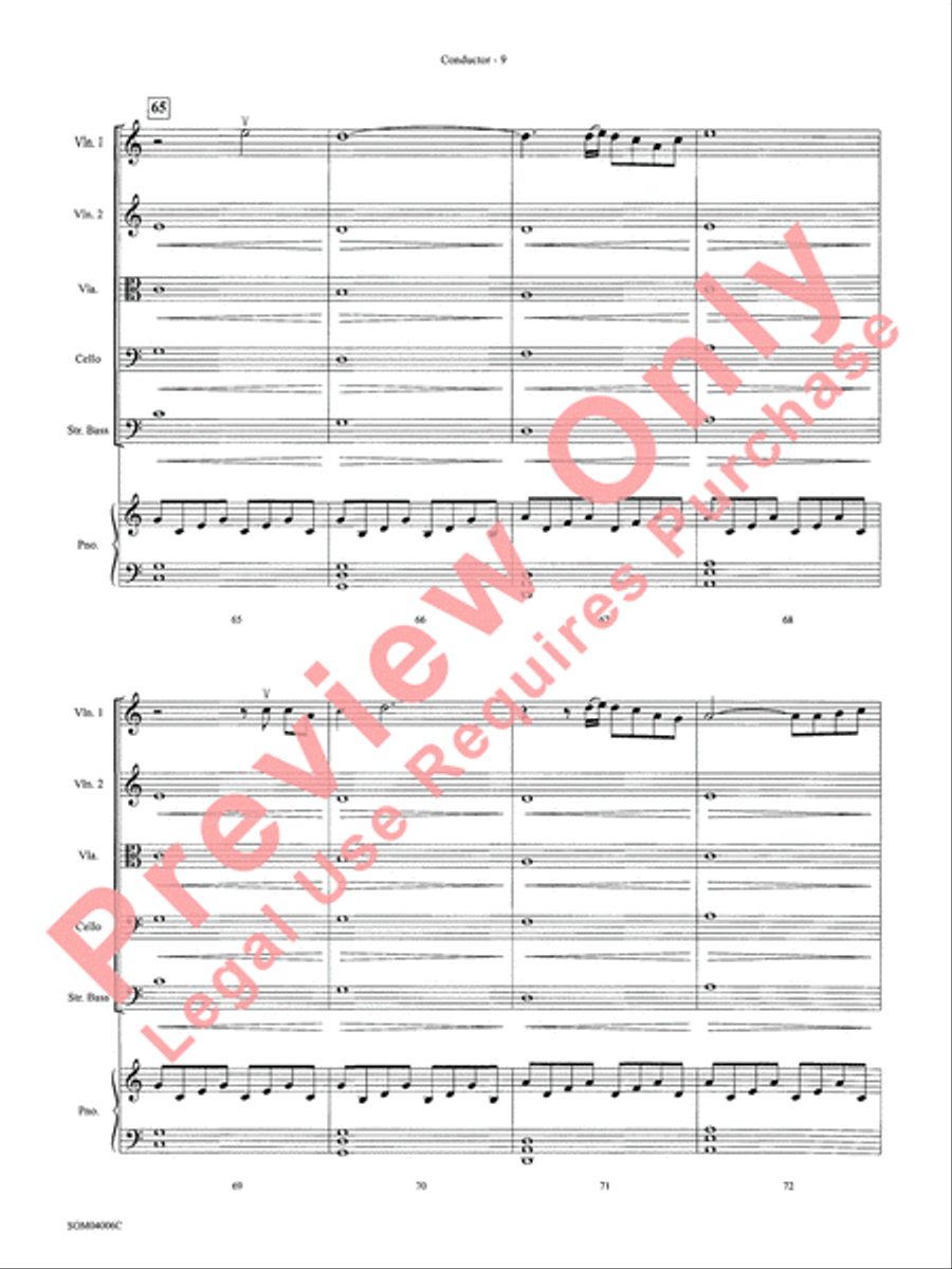 Into the West (from The Lord of the Rings: The Return of the King) String Orchestra scores gallery preview page 12