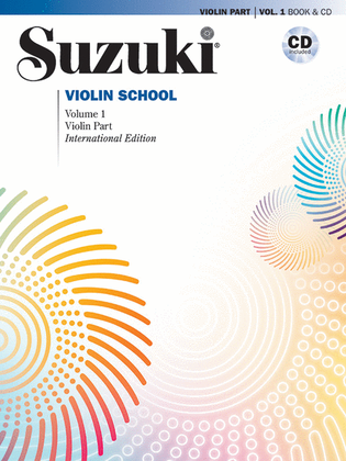 Book cover for Suzuki Violin School, Volume 1