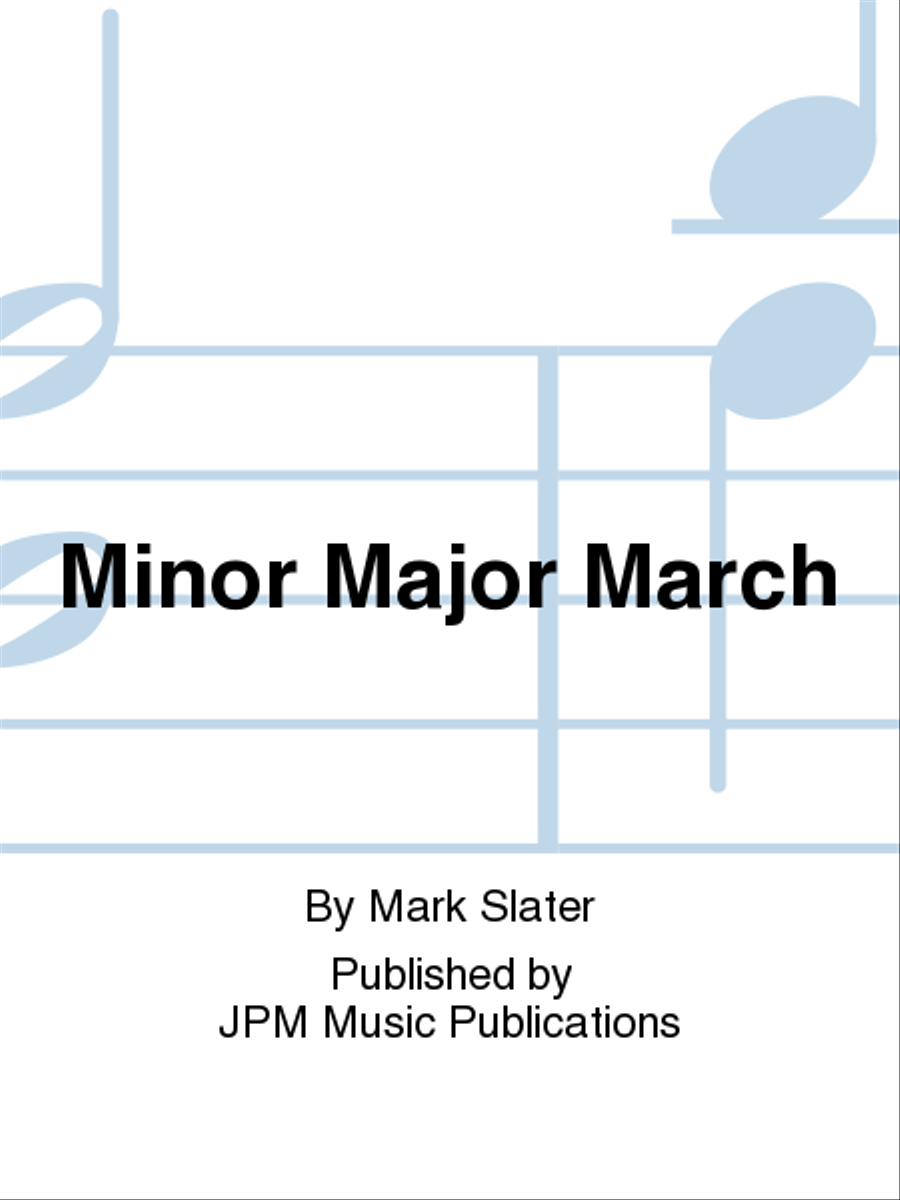 Minor Major March Concert Band scores gallery preview page 1
