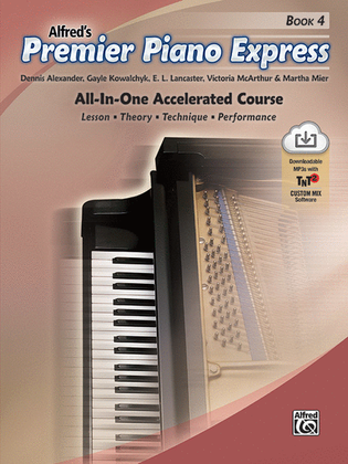 Book cover for Premier Piano Express, Book 4