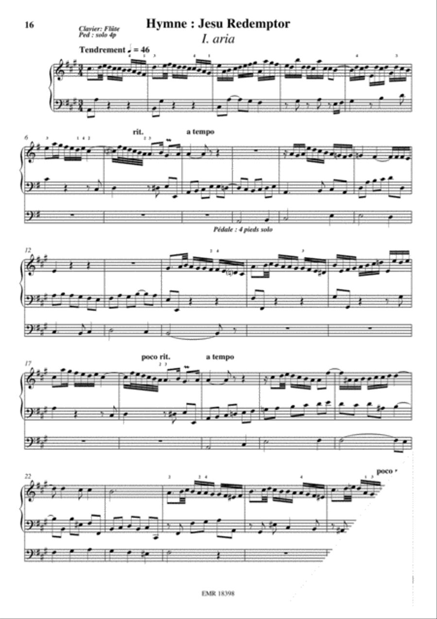 18 Preludes sur des airs anciens Organ scores gallery preview page 11