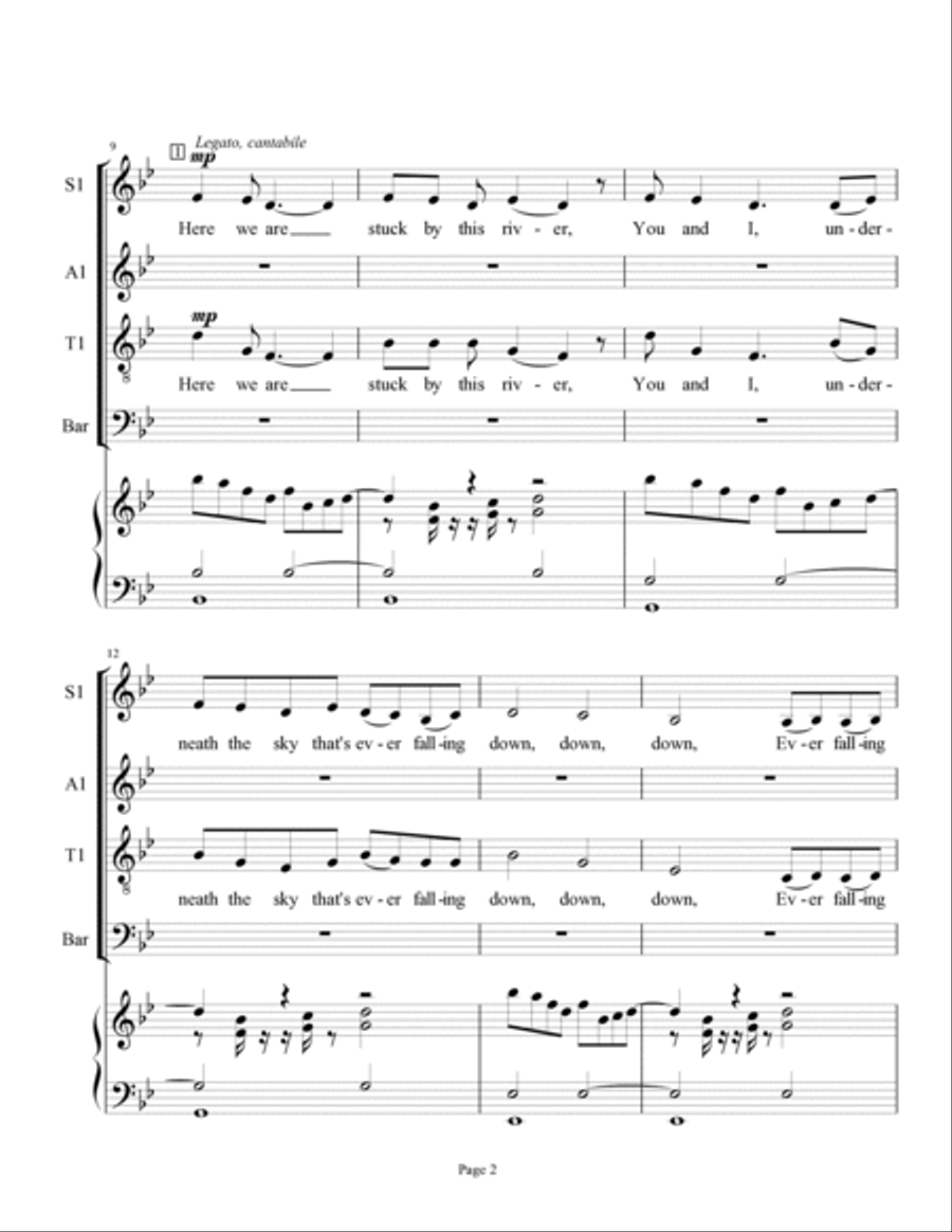 By This River 4-Part scores gallery preview page 2