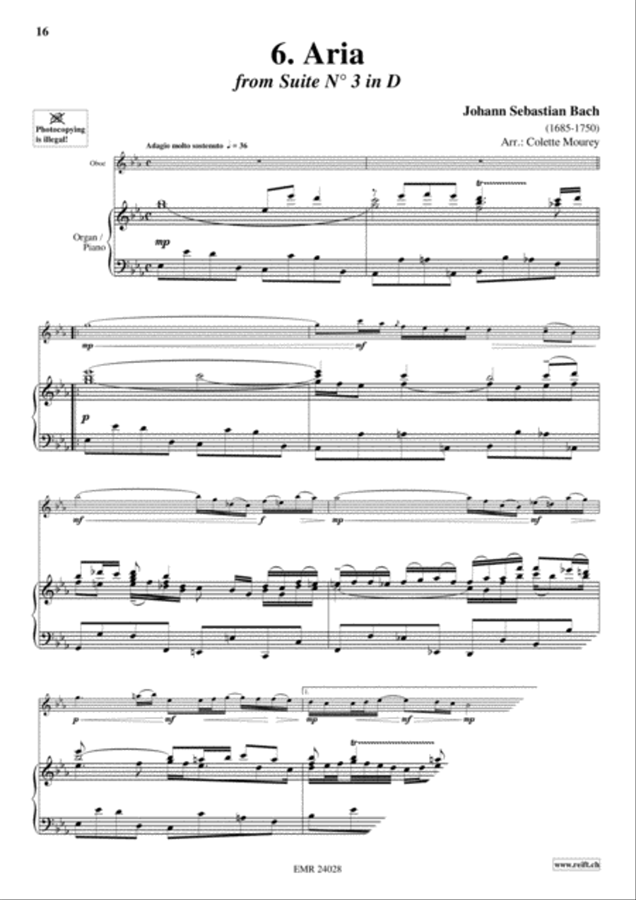 40 Greatest Baroque Hits Volume 1 Organ scores gallery preview page 8