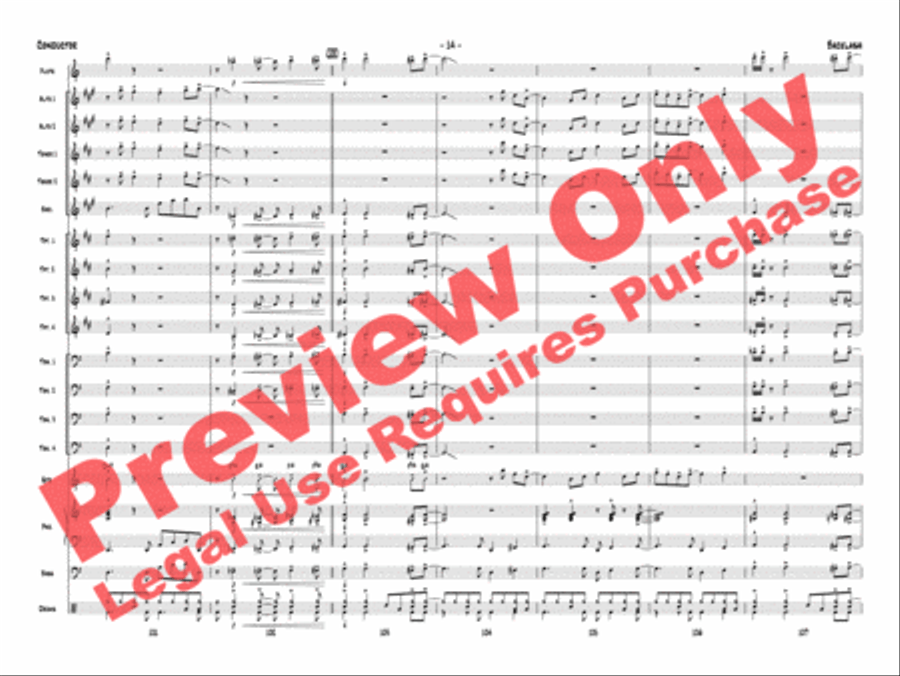Backlash Jazz Ensemble scores gallery preview page 17