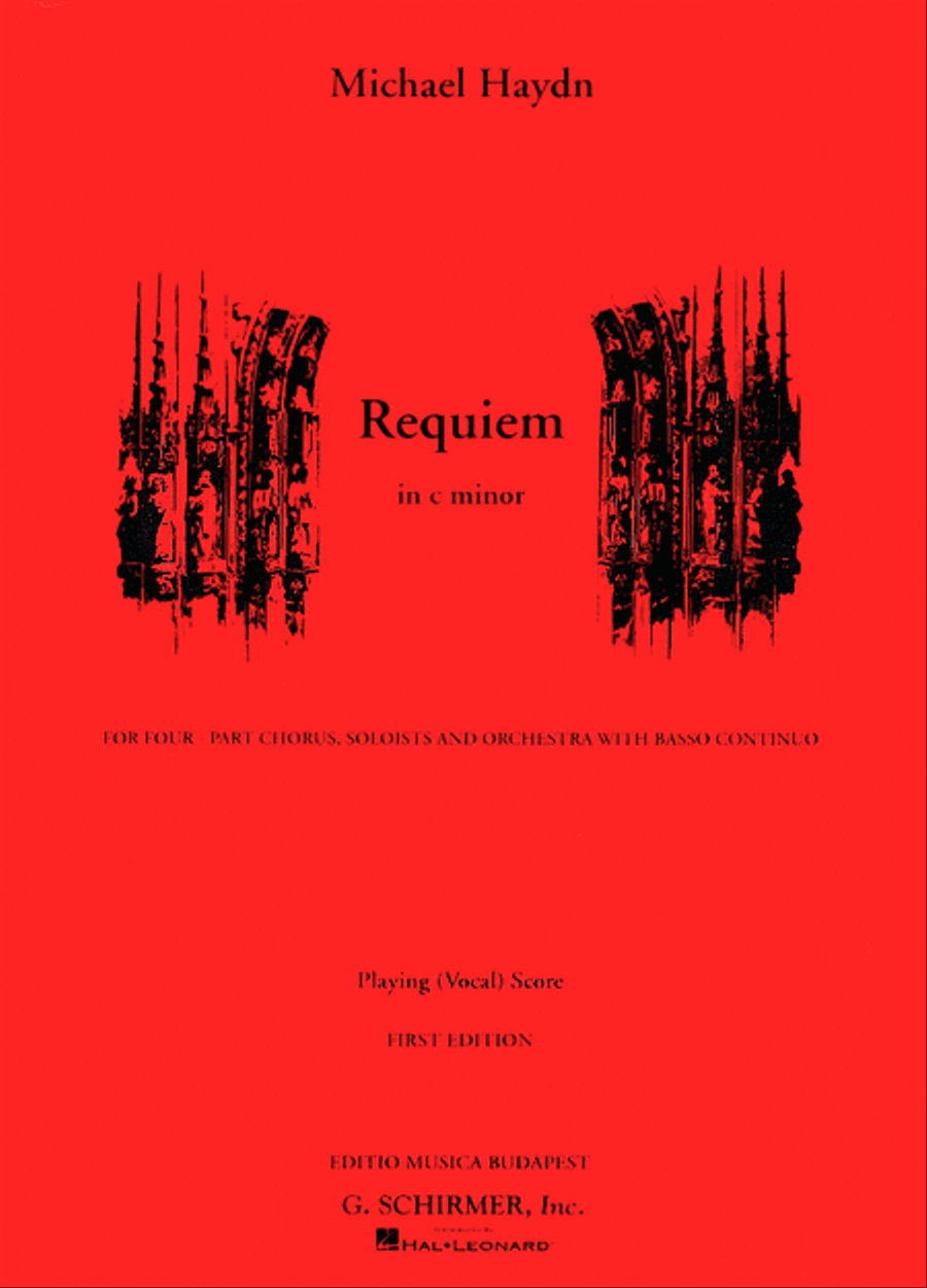 Requiem in c minor 4-Part scores gallery preview page 1