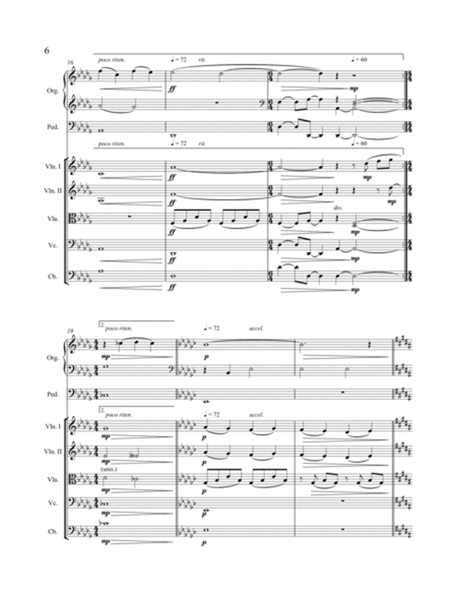 Elegy on "In Pardisum - Version for Organ & String Orchestra image number null