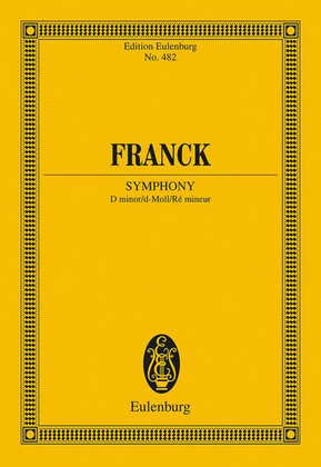 Book cover for Symphony D minor