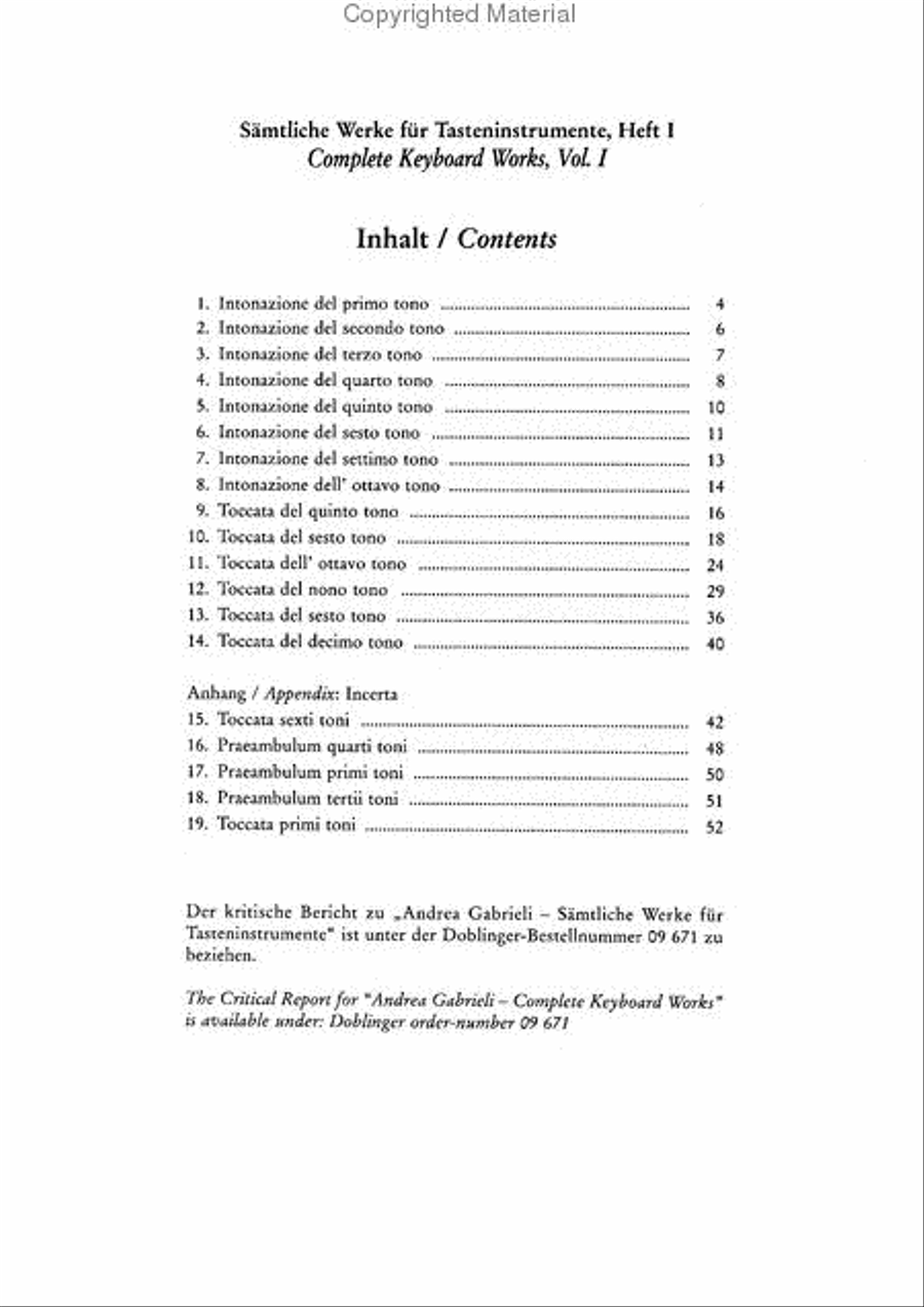 Samtliche Werke fur Tasteninstrumente Band 1 Organ scores gallery preview page 2