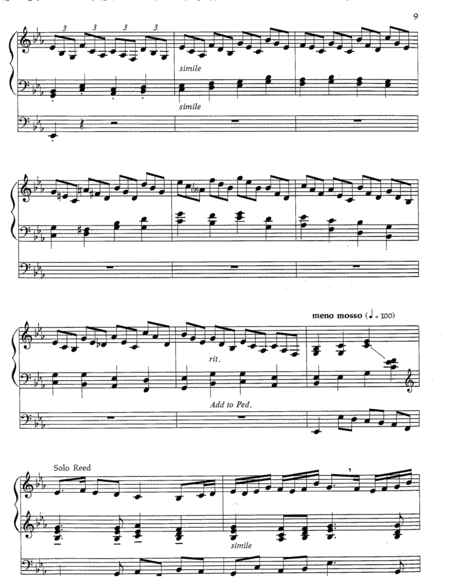 Fantasy on an Irish Ballad by Andrew Clarke Organ - Sheet Music