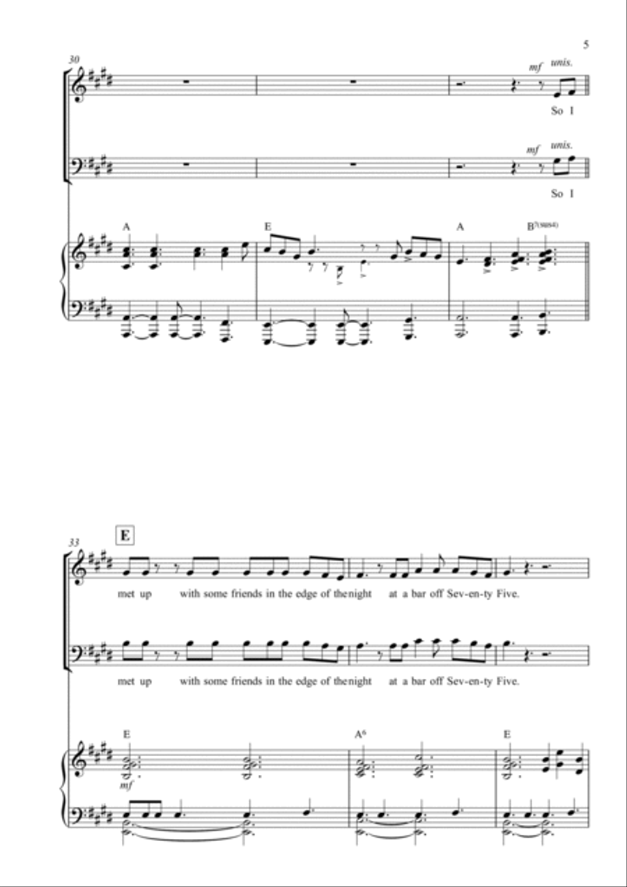 Carry On 4-Part scores gallery preview page 5