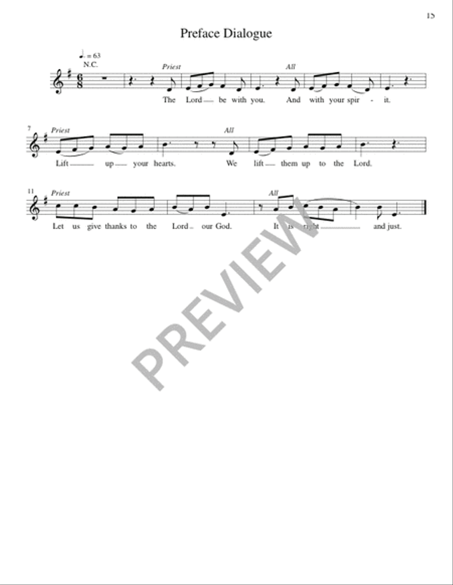 Mass of the Angels and Saints - Guitar edition Guitar scores gallery preview page 16