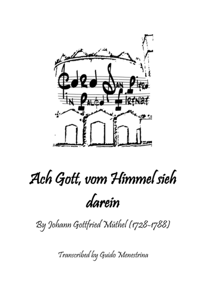 Johann Gottfried Müthel - Ach Gott, vom Himmel sieh darein image number null