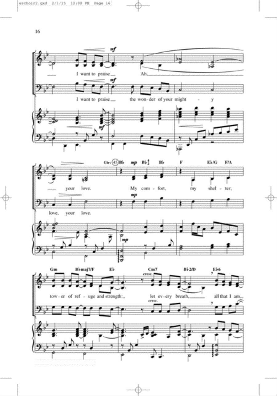 Easy Choir, Vol. 2 3-Part scores gallery preview page 14