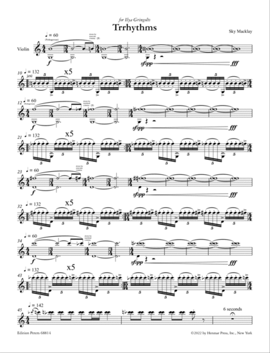 Trrhythms Trrhythms Small Ensemble scores gallery preview page 2
