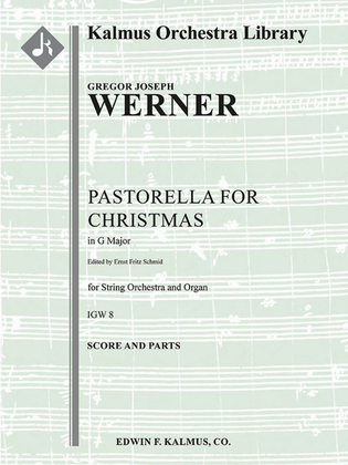 Pastorella for Christmas in G Major, IGW 8