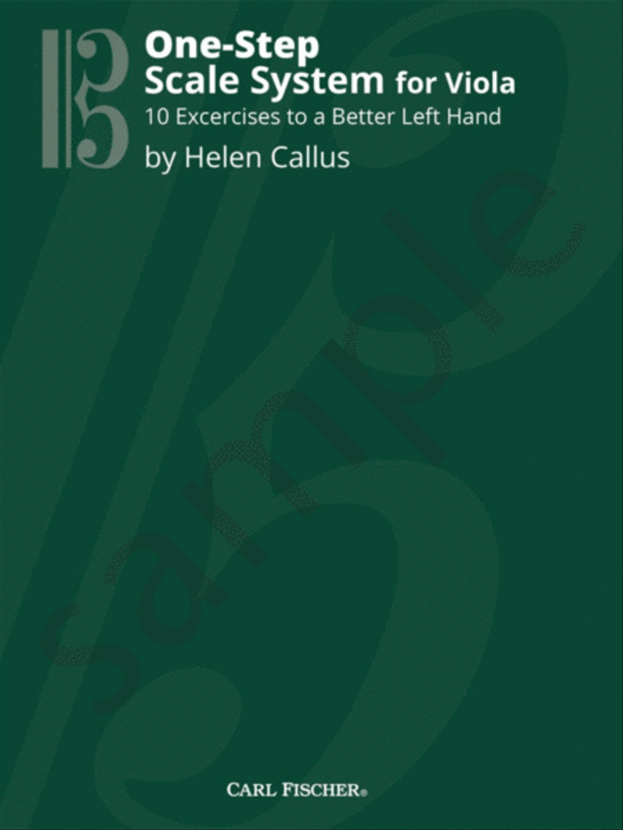One-Step Scale System System for Viola Viola scores gallery preview page 3