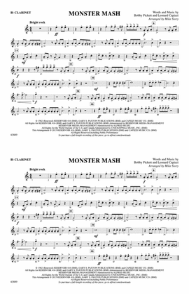 Monster Mash: 1st B-flat Clarinet