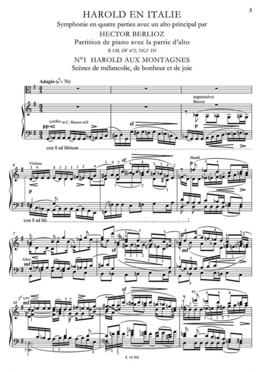 Harold en Italie (Berlioz) and Other Works