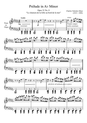 Prelude Opus 31 No. 8 in Ab Minor