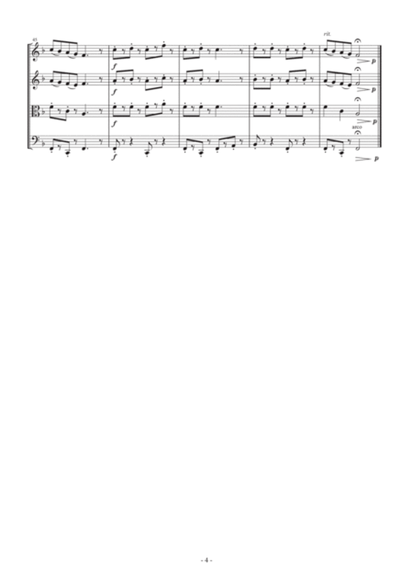 Amaryllis for String Quartet アマリリス　阿瑪麗麗絲 弦樂四重奏 image number null