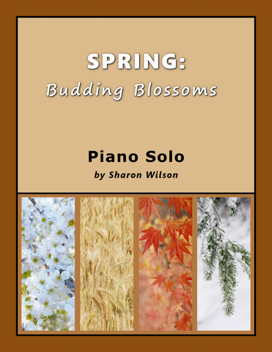 SPRING: Budding Blossoms Piano Solo scores gallery preview page 1