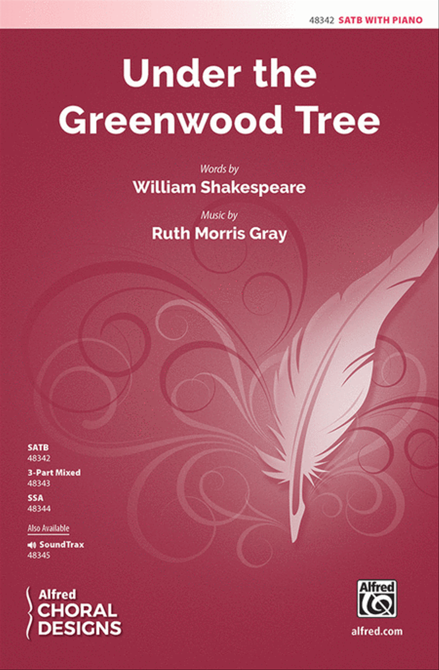 Under the Greenwood Tree 4-Part scores gallery preview page 1