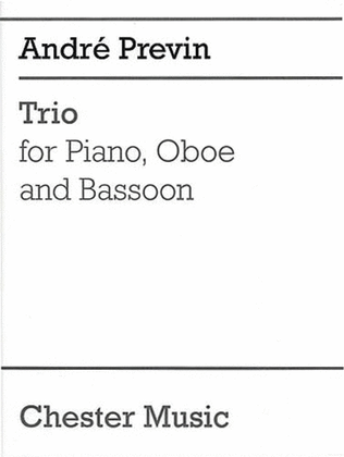 Book cover for Trio for Piano, Oboe and Bassoon